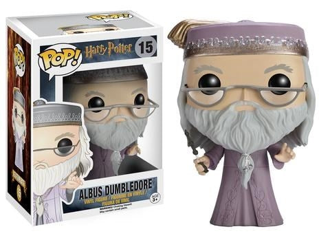 Harry Potter: Albus Dumbledore with Wand (15) [POP!] - Funko Sealed
