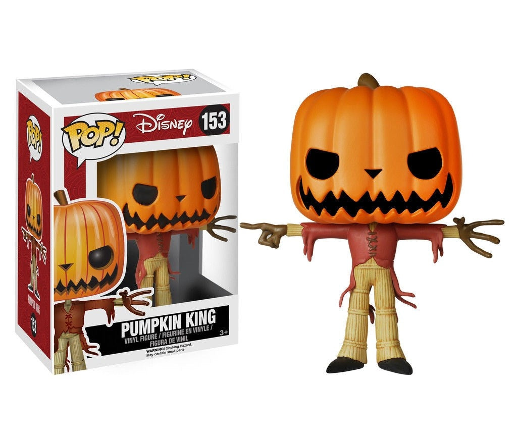 The Nightmare Before Christmas: Jack Skellington (Pumpkin King) (153) [POP!] - Funko Sealed