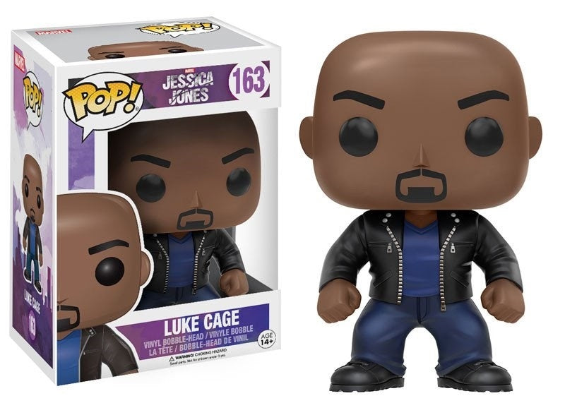 Jessica Jones: Luke Cage (Bobble-Head) (163) [POP!] - Funko Sealed