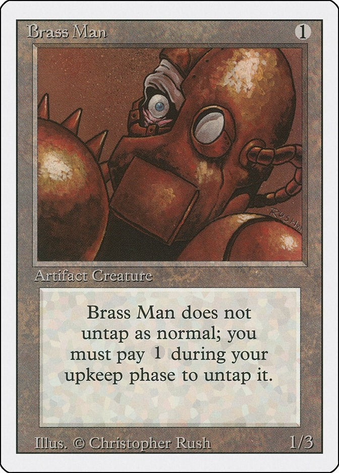 Brass Man [3ED] - MTG Single