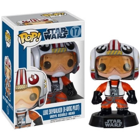 Star Wars: Luke Skywalker (X-Wing Pilot Costume) (Bobble-Head) (17) [POP!] - Funko Sealed