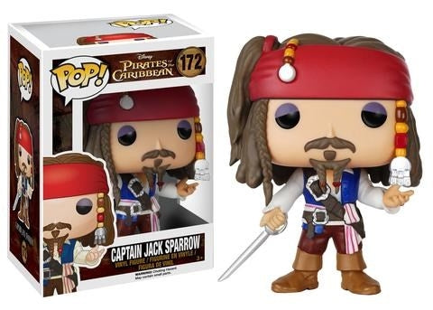 Pirates of the Caribbean: Captain Jack Sparrow (172) [POP!] - Funko Sealed