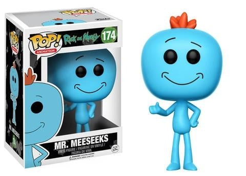 Rick and Morty: Mr. Meeseeks (174) [POP!] - Funko Sealed