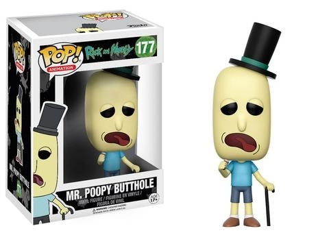 Rick and Morty: Mr. Poopy Butthole (177) [POP!] - Funko Sealed
