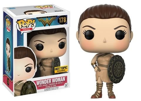 Wonder Woman (2017): Amazonian Wonder Woman (Hot Topic Exclusive) (178) [POP!] - Funko Sealed