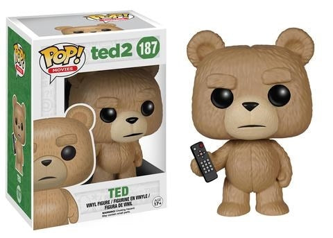 Ted 2: Ted with Remote (187) [POP!] - Funko Sealed