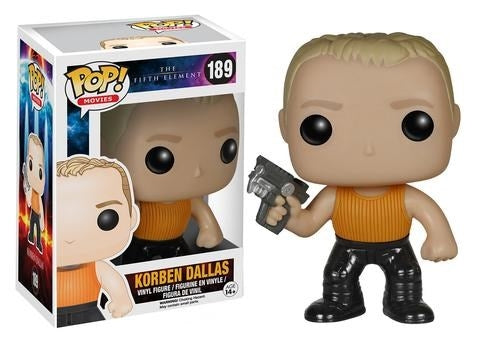 The Fifth Element: Korben Dallas (189) [POP!] - Funko Sealed