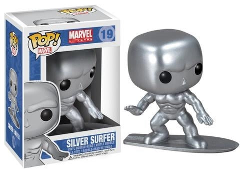 Silver Surfer (Bobble-Head) (19) [POP!] - Funko Sealed