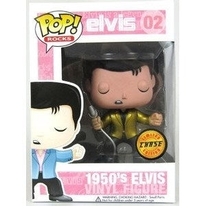 Elvis: 1950’s Elvis (Limited Edition Chase) (Metallic Gold) (2) [POP!] - Funko Sealed