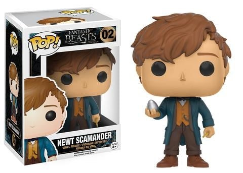 Fantastic Beasts and Where to Find Them: Newt Scamander (with Egg) (2) [POP!] - Funko Sealed