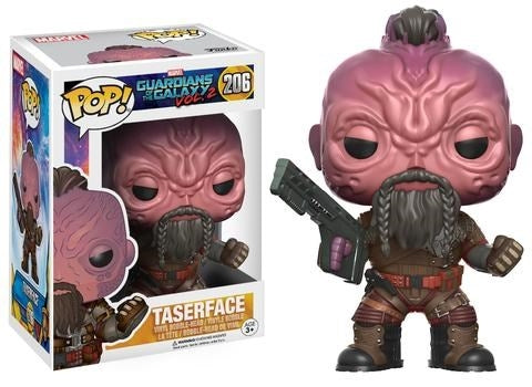 Guardians of the Galaxy Vol.2: Taserface (Bobble-Head) (206) [POP!] - Funko Sealed