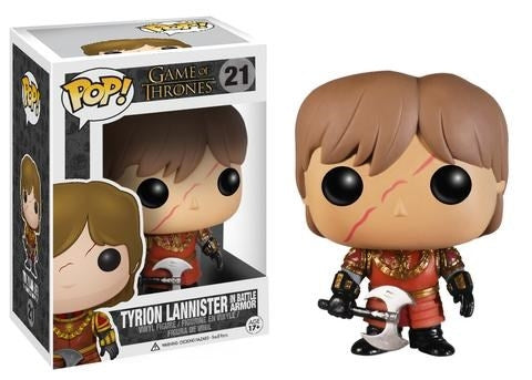 Game of Thrones: Tyrion Lannister in Battle Armor (21) [POP!] - Funko Sealed