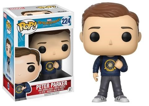 Spider-Man Homecoming: Peter Parker (Bobble-Head) (224) [POP!] - Funko Sealed
