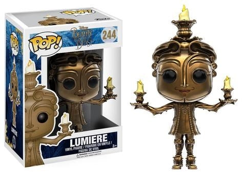 Beauty and the Beast (2017): Lumiere (244) [POP!] - Funko Sealed