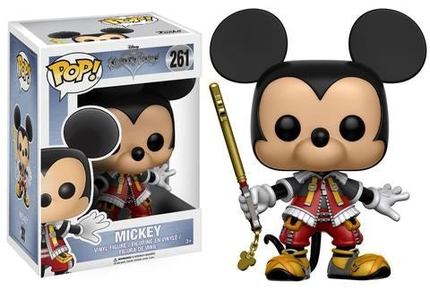 Kingdom Hearts: Mickey (261) [POP!] - Funko Sealed