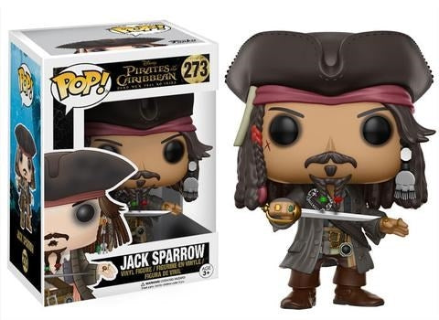 Pirates of the Caribbean: Dead Men Tell No Tales: Jack Sparrow (273) [POP!] - Funko Sealed
