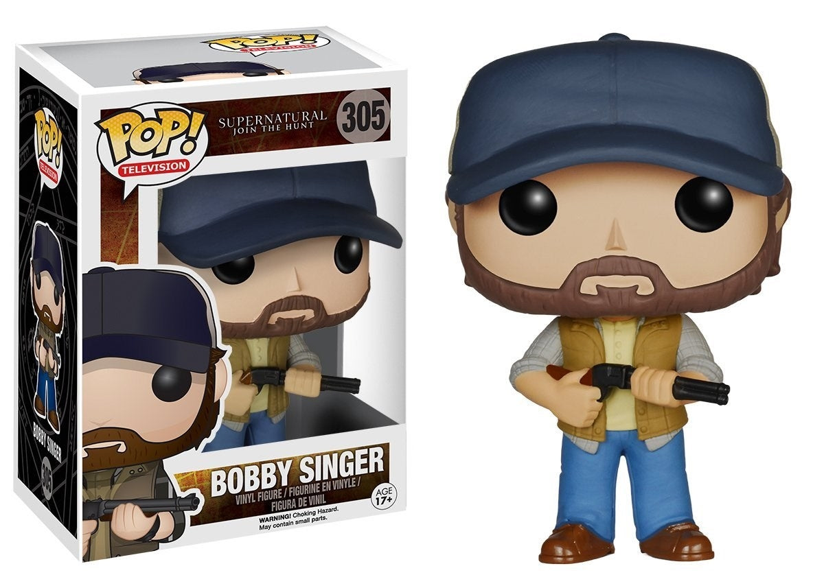 Supernatural: Bobby Singer (305) [POP!] - Funko Sealed