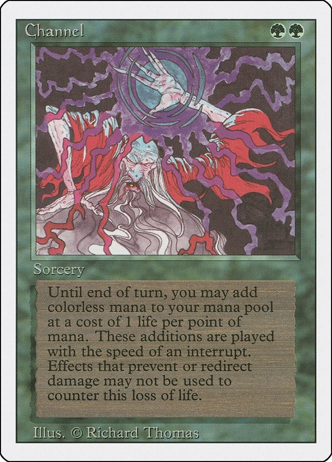 Channel [3ED] - MTG Single