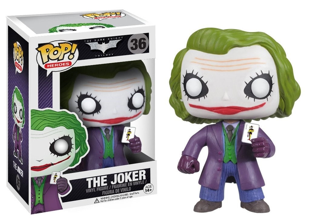 The Dark Knight Trilogy: The Joker (36) [POP!] - Funko Sealed