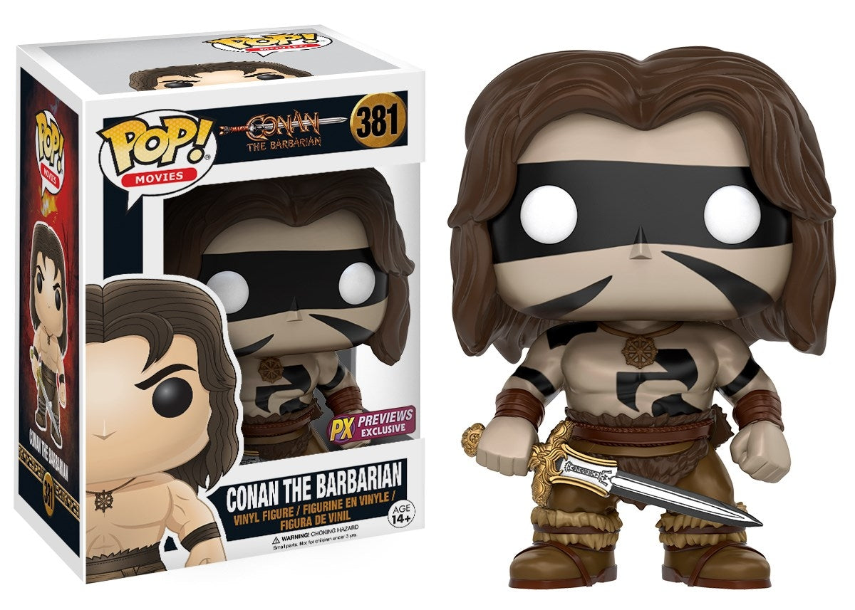 Conan The Barbarian: Conan (Warpaint Version) (Previews Exclusive) (381) [POP!] - Funko Sealed