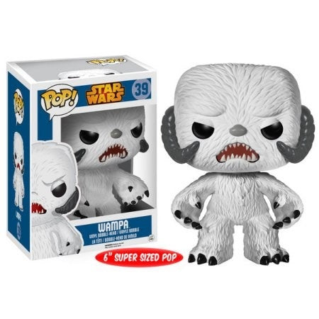 Star Wars: Wampa (Bobble-Head) Super Sized 6’’ (39) [POP!] - Funko Sealed