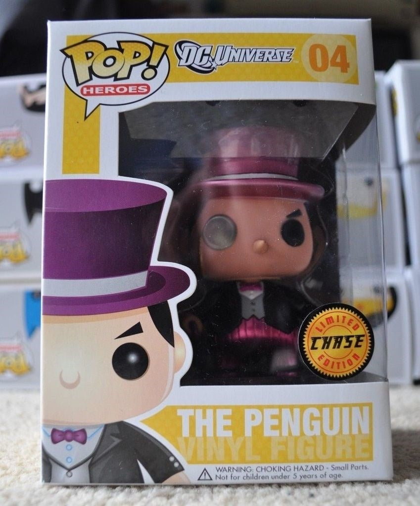 Batman: The Penguin (Metallic) (Limited Edition Chase) (4) [POP!] - Funko Sealed