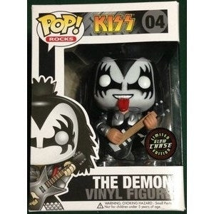 KISS: The Demon (Glow in the Dark) (Limited Edition Chase) (4) [POP!] - Funko Sealed