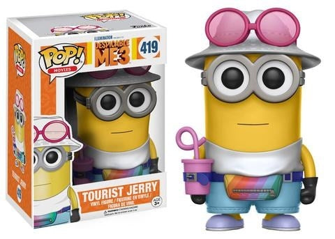 Despicable Me 3: Tourist Jerry (419) [POP!] - Funko Sealed