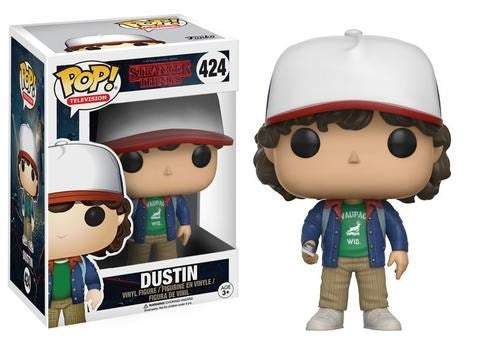 Stranger Things: Dustin (with Compass) (424) [POP!] - Funko Sealed