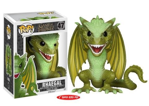 Game of Thrones: Rhaegal Super Sized 6’’ (47) [POP!] - Funko Sealed