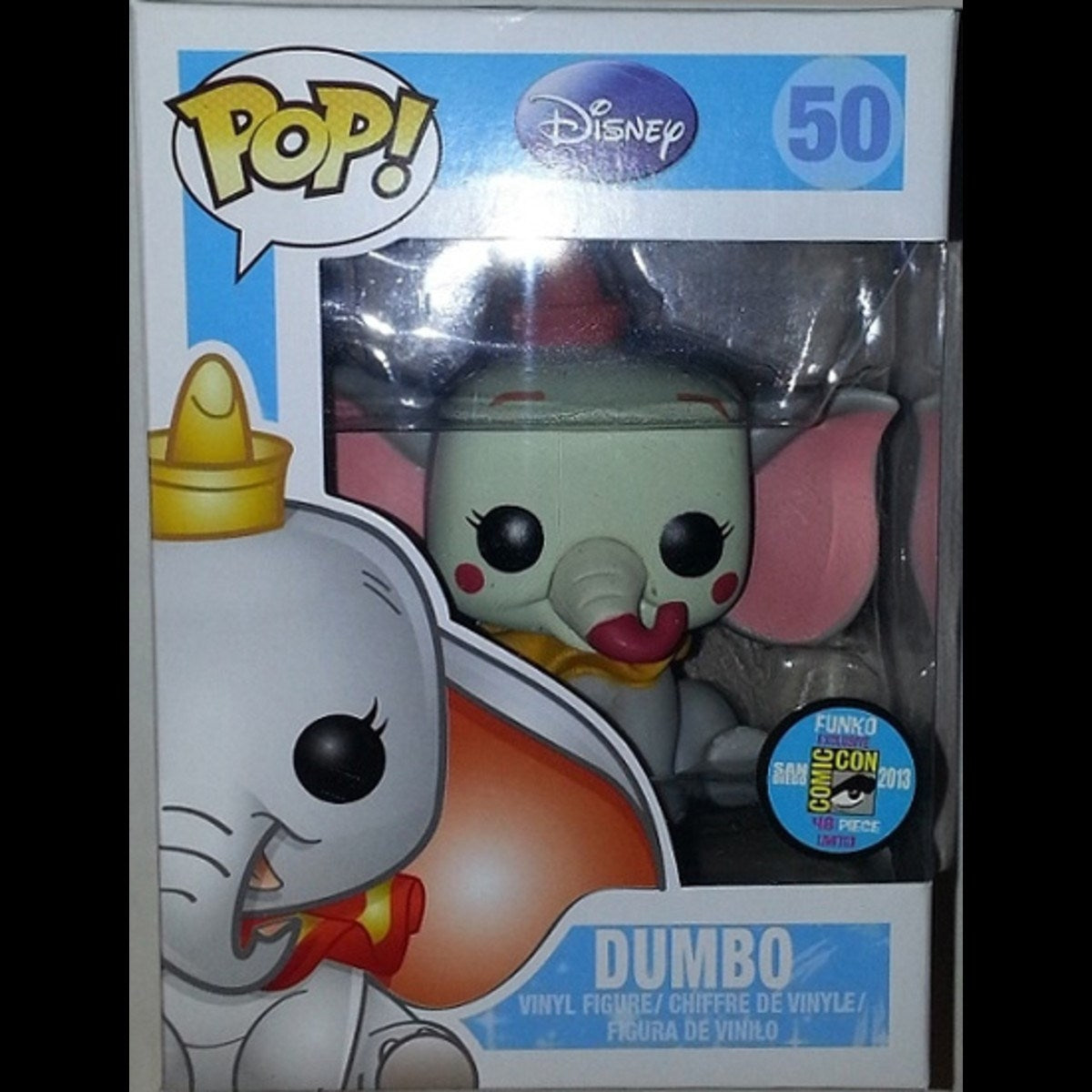 Disney: Dumbo Clown Face (Limited Edition) (SDCC Exclusive) (50) [POP!] - Funko Sealed