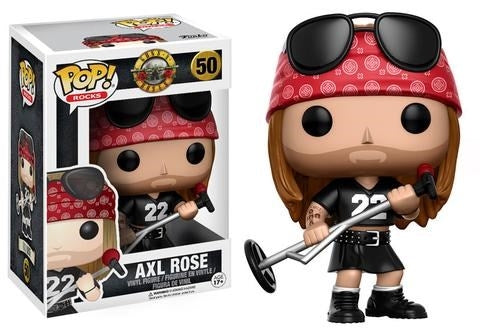 Rocks: Guns N Roses: Axl Rose (50) [POP!] - Funko Sealed