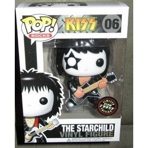 KISS: The Starchild (Glow in the Dark) (Limited Edition Chase) (6) [POP!] - Funko Sealed