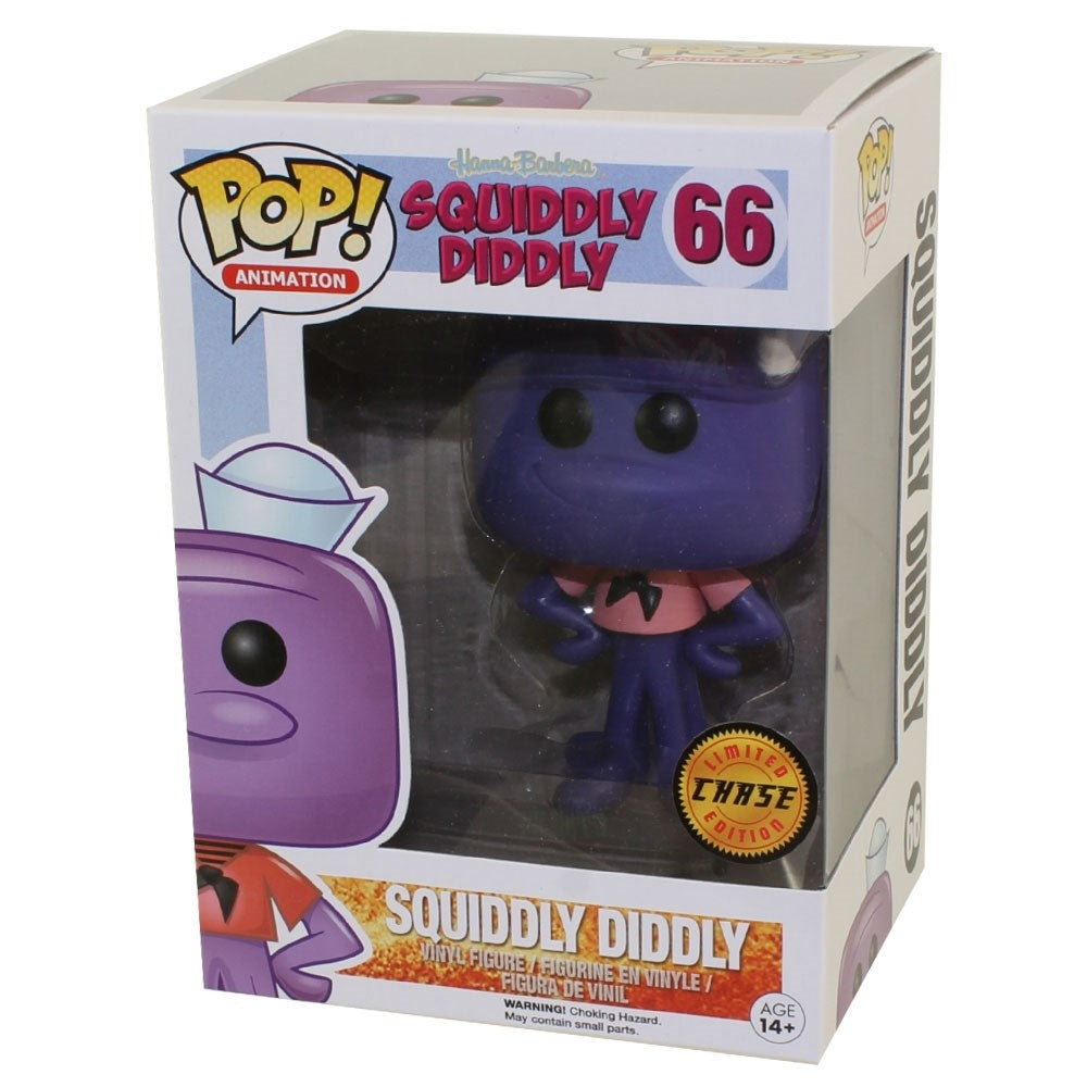 Hanna-Barbera: Squiddly Diddly (Dark Purple) (Limited Edition Chase) (66) [POP!] - Funko Sealed