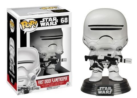 Star Wars: First Order Flametrooper (Bobble-Head) (68) [POP!] - Funko Sealed
