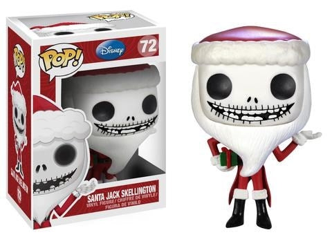 The Nightmare Before Christmas: Santa Jack Skellington (72) [POP!] - Funko Sealed