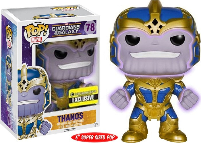 Guardians of the Galaxy: Thanos Super Sized 6’’ (Bobble-Head) (Glow in the Dark) (Entertainment Earth Exclusive) (78)