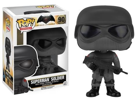 Batman vs Superman: Superman Soldier (90) [POP!] - Funko Sealed