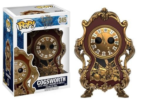 Beauty and the Beast: Cogsworth (91) [POP!] - Funko Sealed