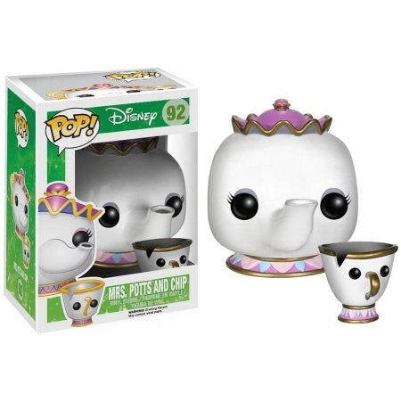Beauty and the Beast: Mrs. Potts and Chip (92) [POP!] - Funko Sealed