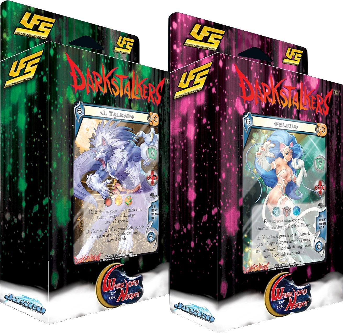 Darkstalkers: Warriors of the Night Starter Deck [Set of 2] [DS02] - UniVersus Sealed