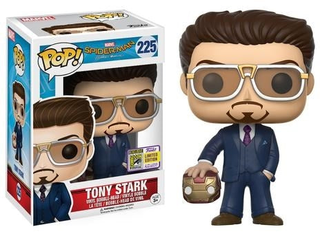 Marvel: Spider-Man Homecoming - Tony Stark (Bobble-Head) (holding helmet) (Limited Edition) (SDCC 2017 Exclusive) (225)