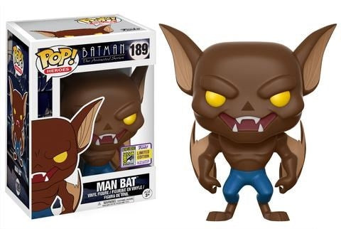 Batman: The Animated Series - Man Bat (Limited Edition) (SDCC 2017 Exclusive) (189) [POP!] - Funko Sealed