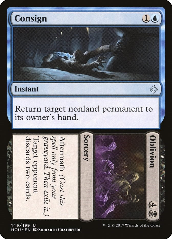 Consign // Oblivion (149) [HOU] - MTG Single