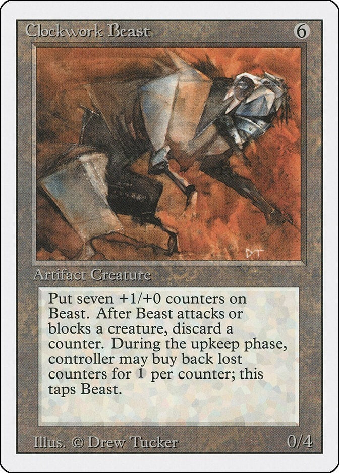 Clockwork Beast [3ED] - MTG Single