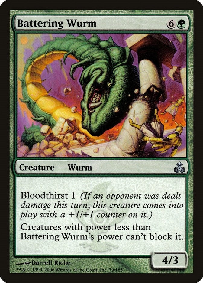 Battering Wurm (79) [GPT] - MTG Single