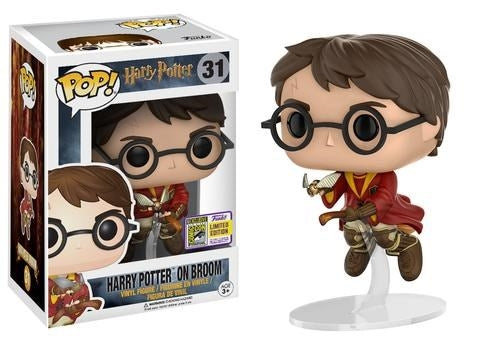 Harry Potter: Harry on Broom (Limited Edition) (SDCC 2017 Exclusive) (31) [POP!] - Funko Sealed