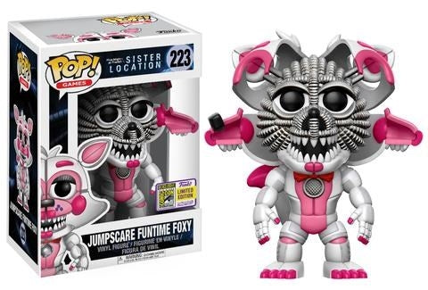 Five Nights at Freddy’s: Sister Location - Jumpscare Funtime Foxy (Limited Edition) (SDCC 2017 Exclusive) (223) [POP!]