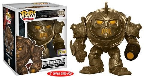 Elder Scrolls: Dwarven Colossus Super Sized 6’’ (Limited Edition) (SDCC 2017 Exclusive) (222) [POP!] - Funko Sealed