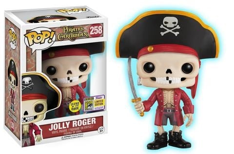 Disney: Disneyland Resort - Jolly Roger (Glow in the Dark) (Limited Edition) (SDCC 2017 Exclusive) (258) [POP!] - Funko